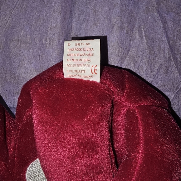 Ty Beanie Babies Valentina The Bear - Picture 6 of 6